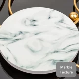 Большие круглые настенные часы в металлическом корпусе