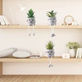 Plantes vertes succulentes artificielles