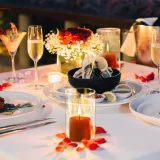 Lot de 6 vases en verre transparent de 6 pouces de haut