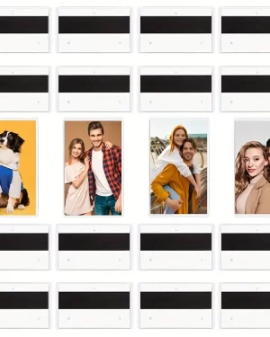 Современные продолговатые акриловые магнитные фоторамки